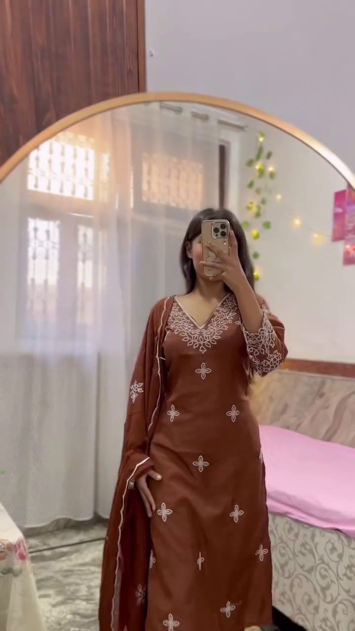 Mint Green Embroidered Kurta Set with Dupatta