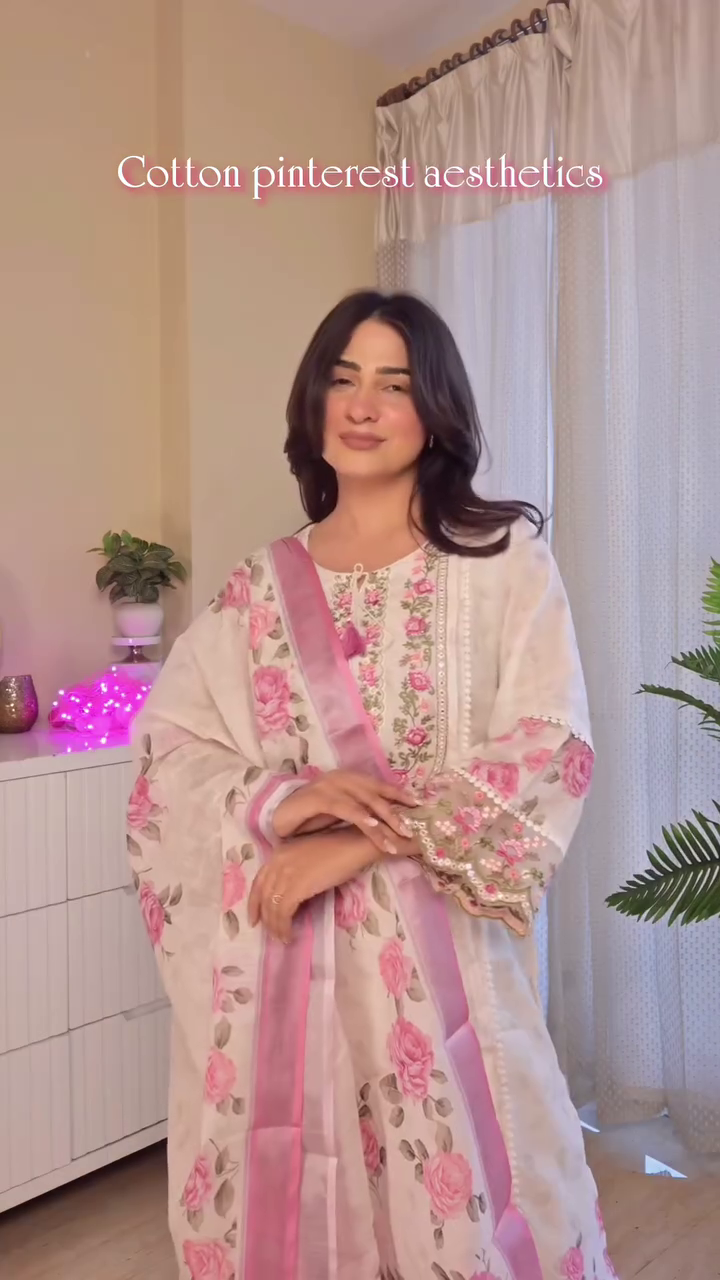 Floral Cotton Pinterest Aesthetic Suit