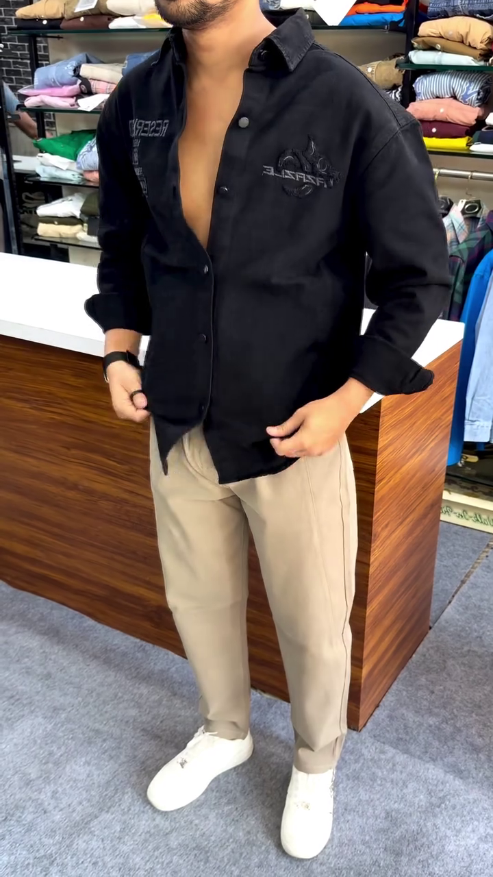 Men’s Premium Denim Casual Shirt