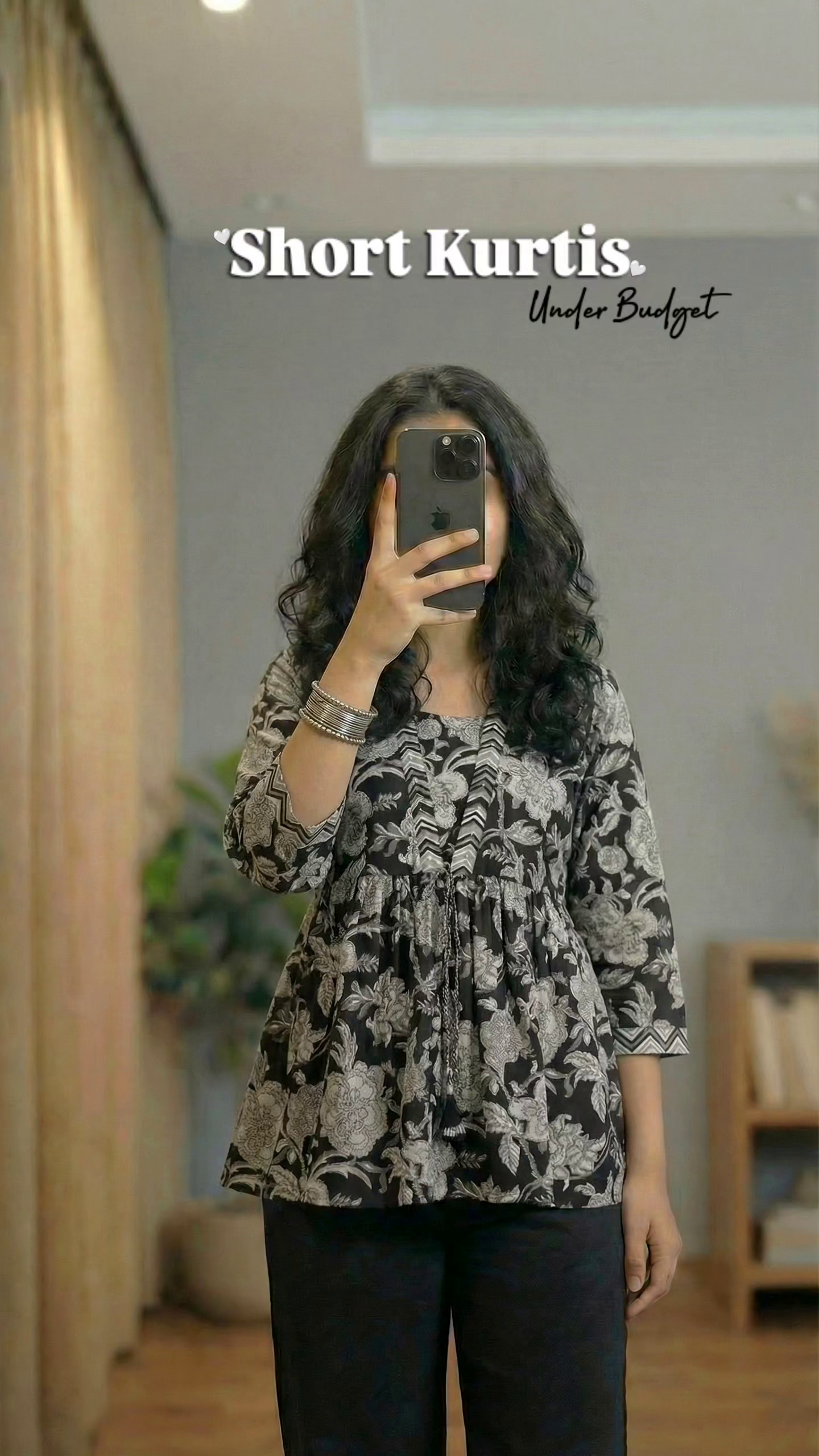 Printed Short Kurti