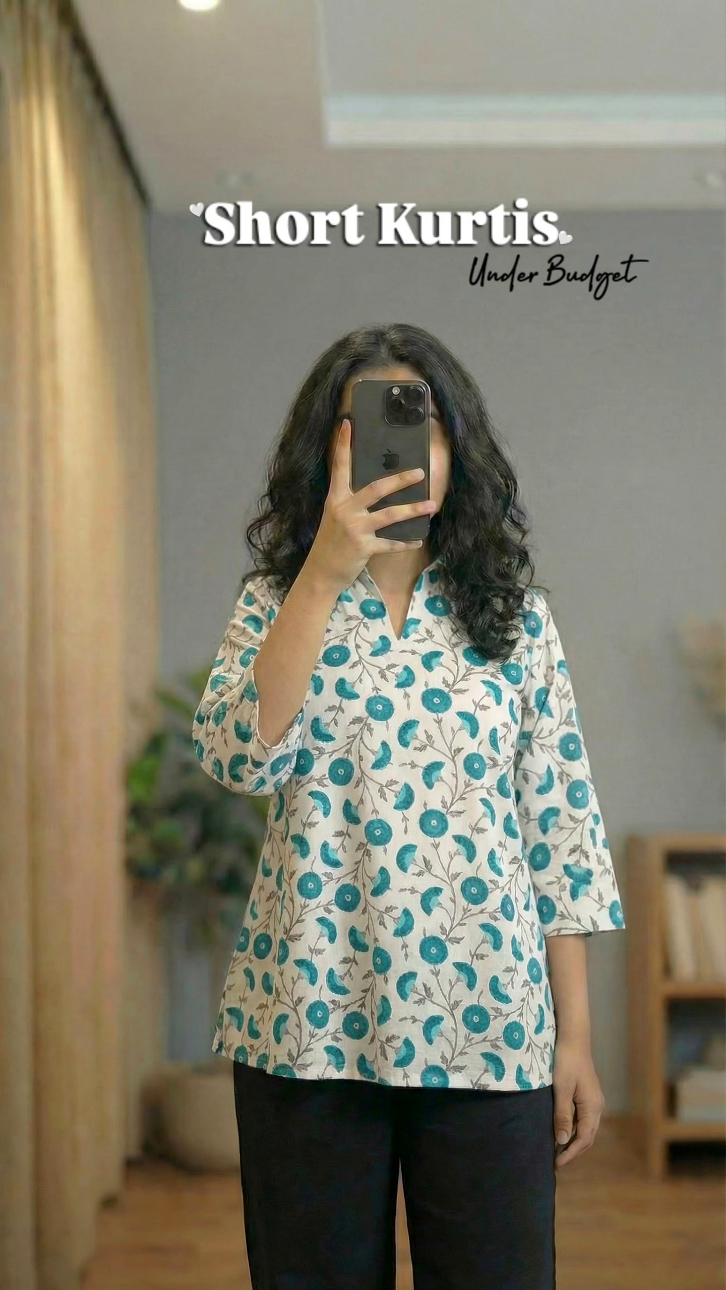 Printed Short Kurti