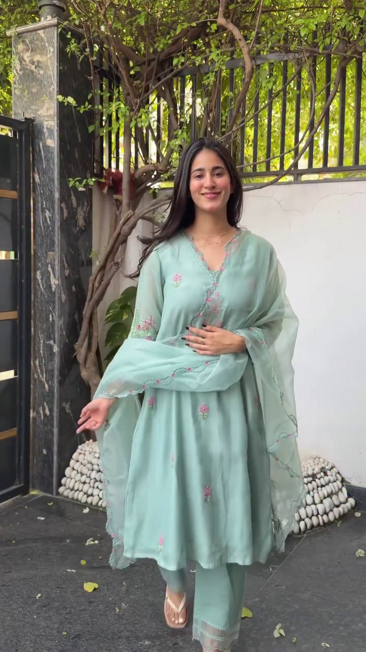 Mint Green Ethnic Set