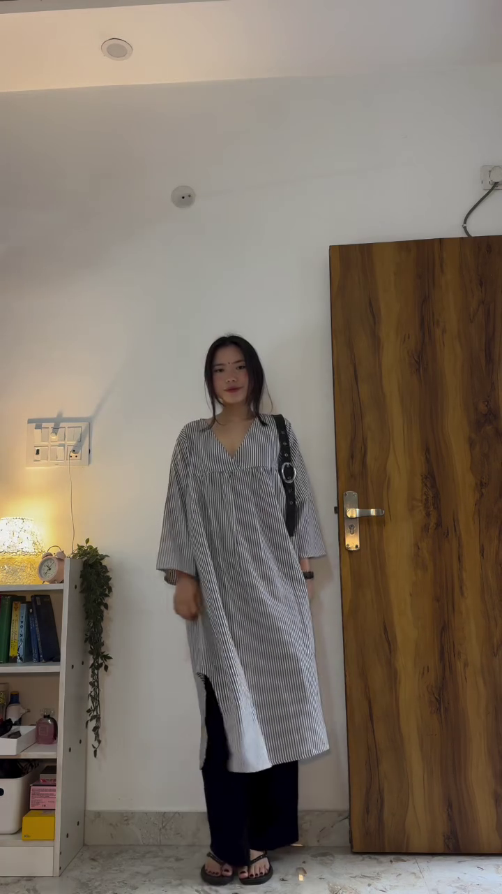 Mustard Straight Kurta Set