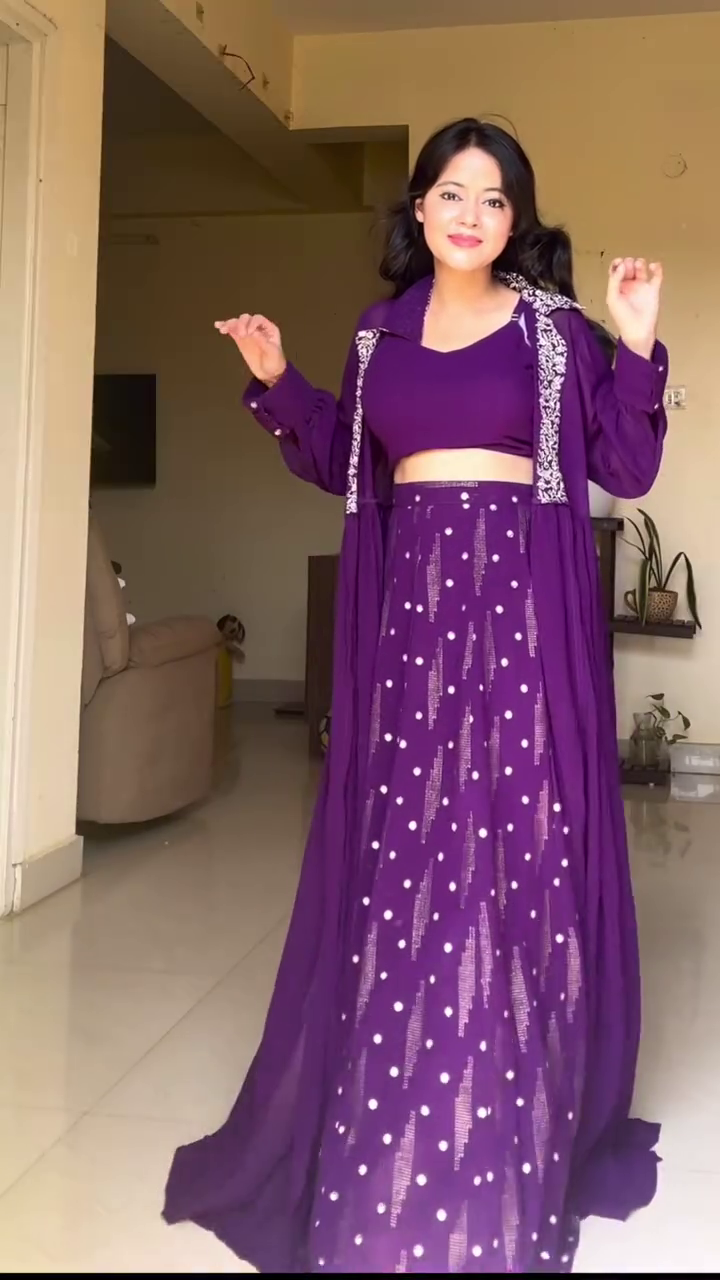 Navy Glam Co-ord Set