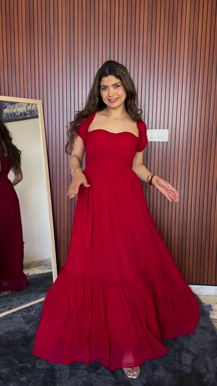 Scarlet Red Maxi Dress