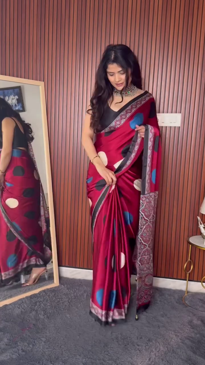 Regal Red Banarasi Saree