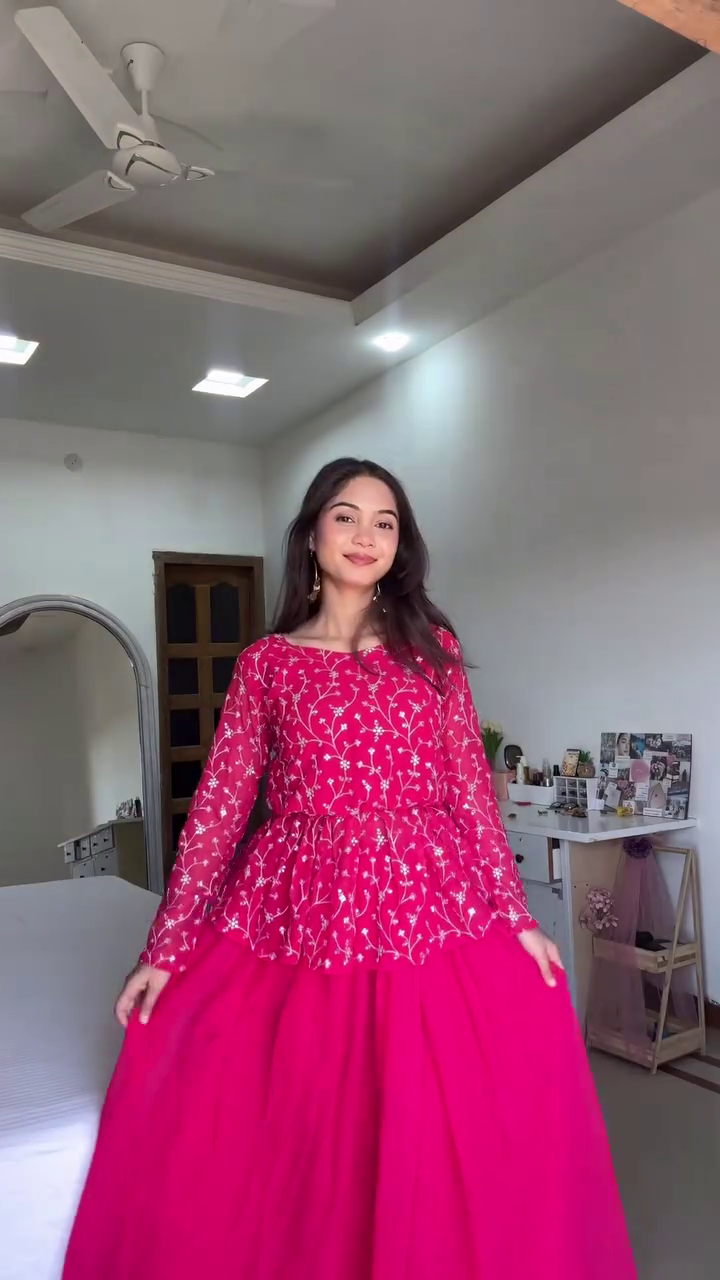 Purple Co-ord Ethnic Set