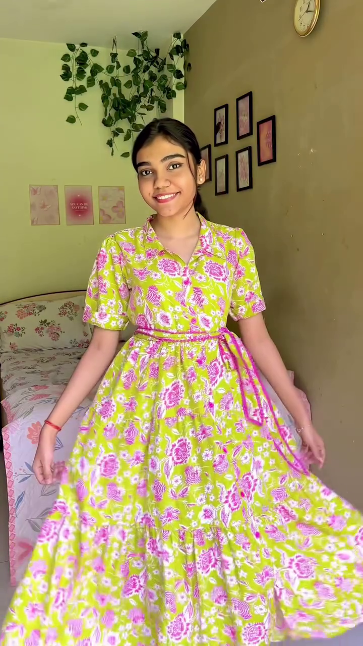 Lavender Cute Flowy Dress