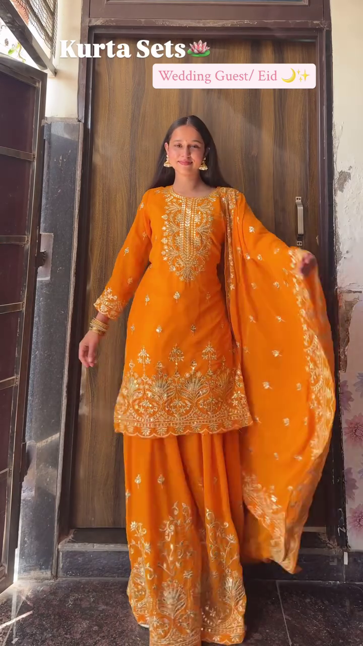 Purple Wedding Kurta Set