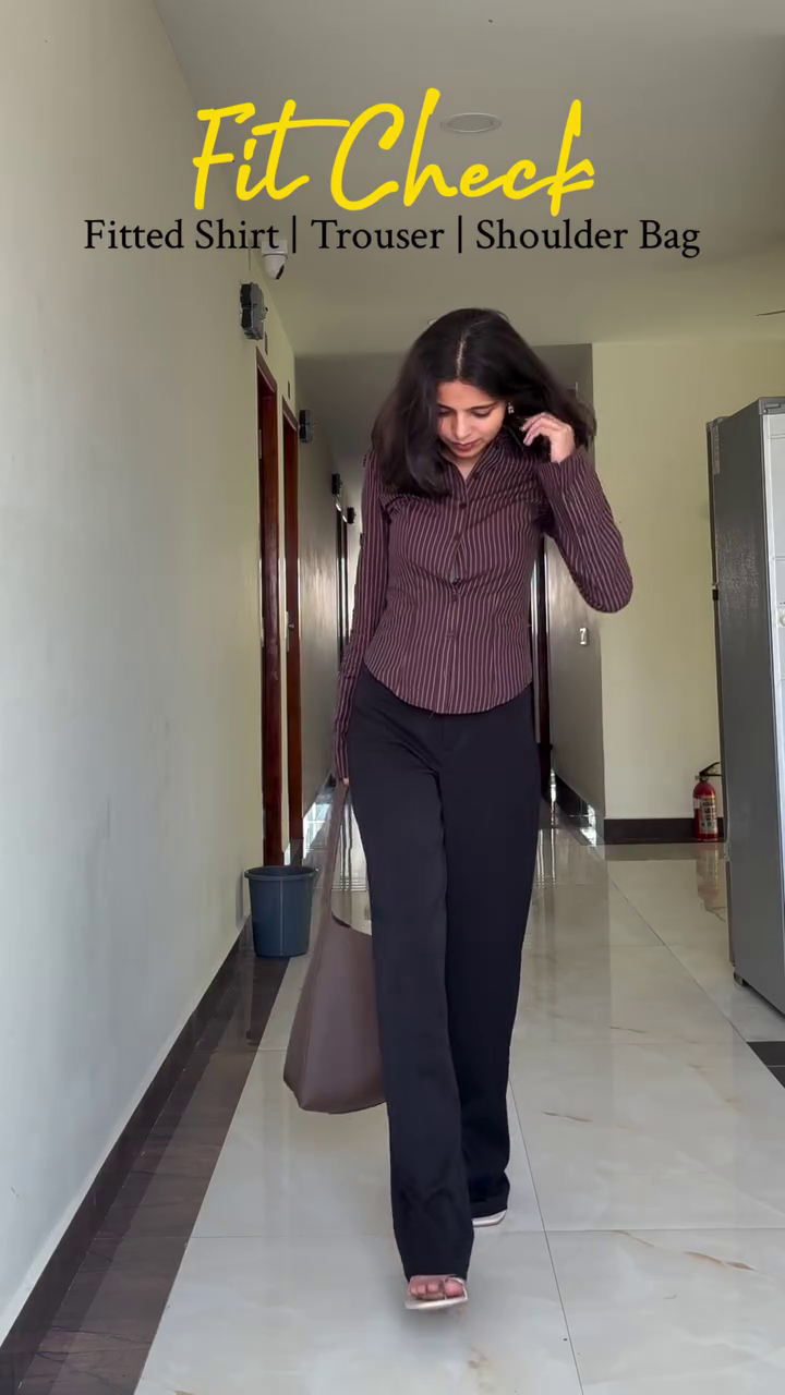 Formal Shirt + Trousers Look