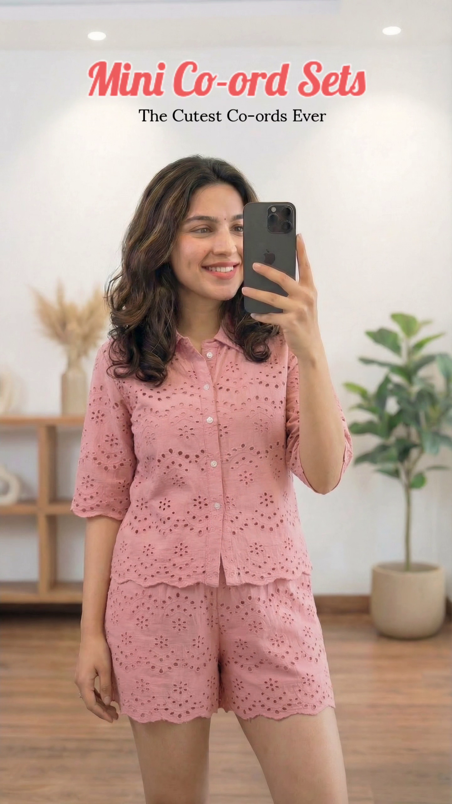 Pink Mini Co-ord Set