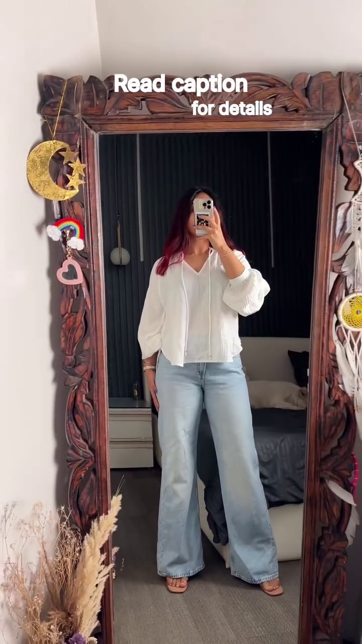 Casual White Shirt & Denim Look