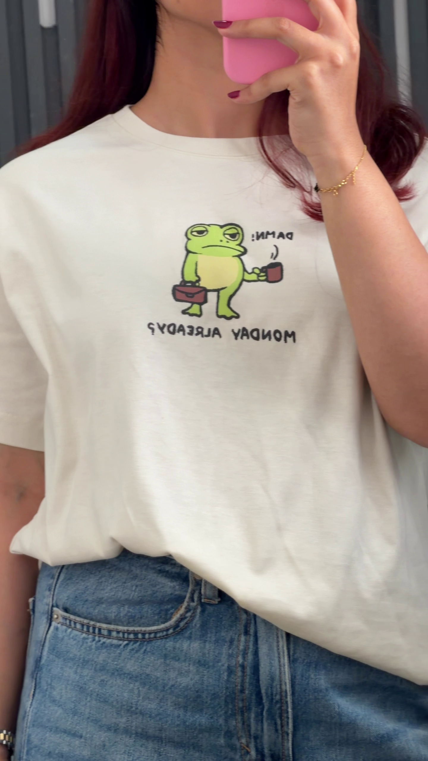 Quirky Frog Graphic Tee