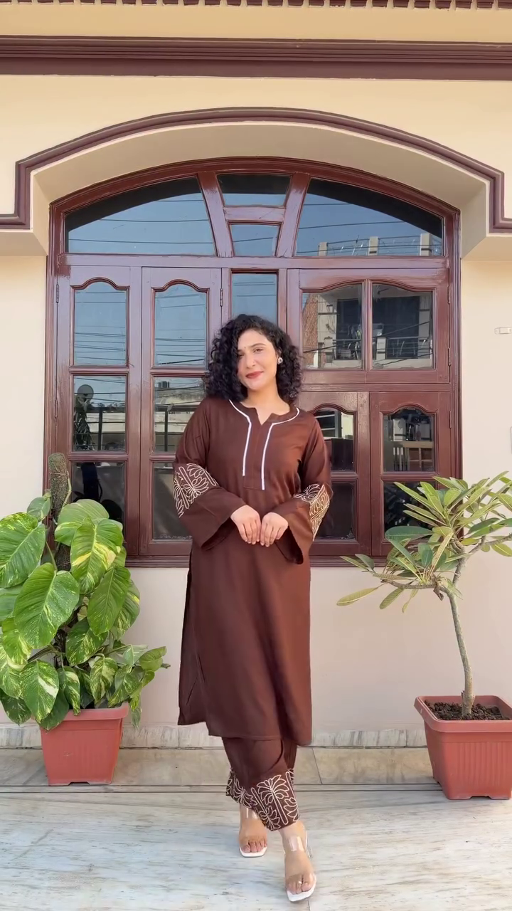 Elegant Black Kurta Set