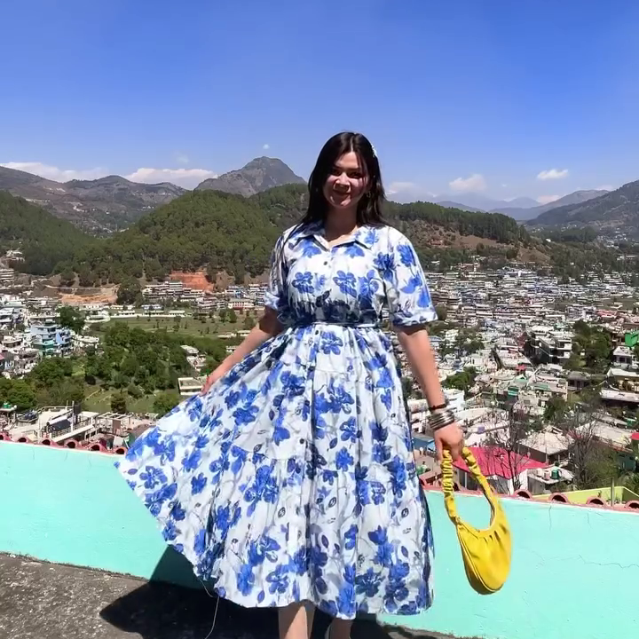 Rust Tiered Maxi Dress