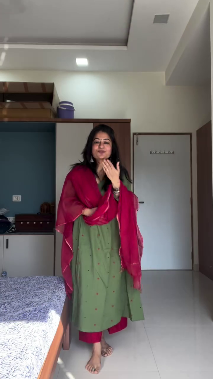 Easy Breezy Green Kurta