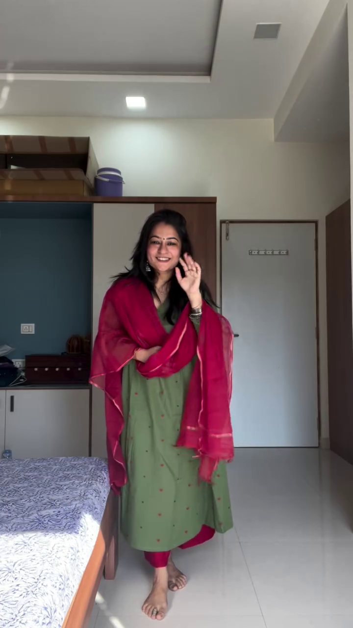 Easy Breezy Green Kurta