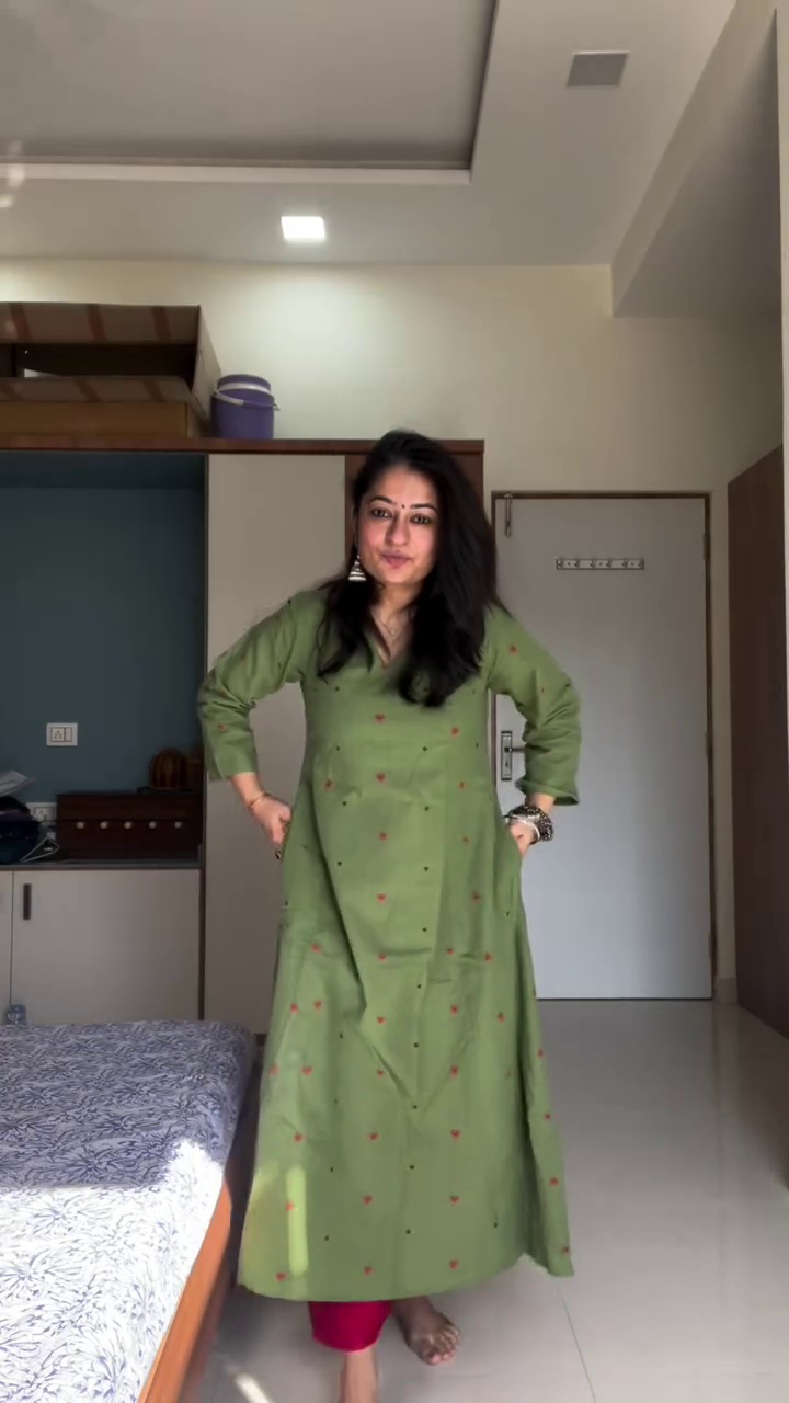 Easy Breezy Green Kurta