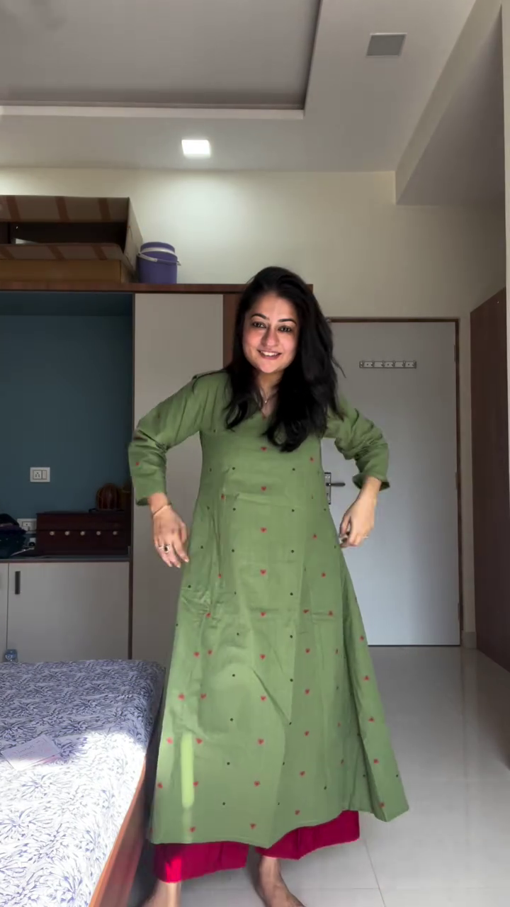 Easy Breezy Green Kurta