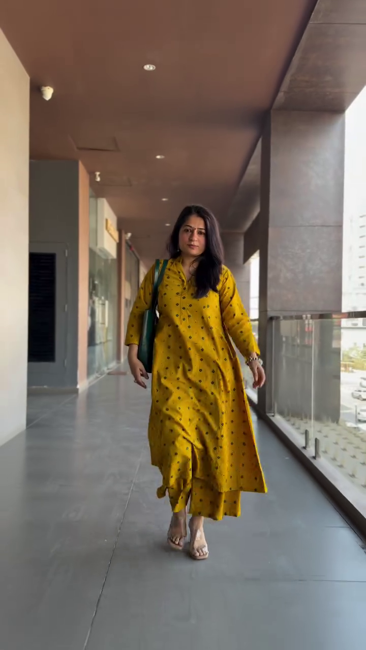 Black Minimal Kurta Set