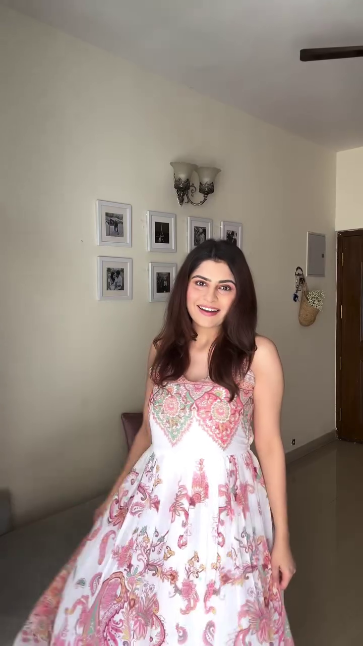 White Floral Summer Dress