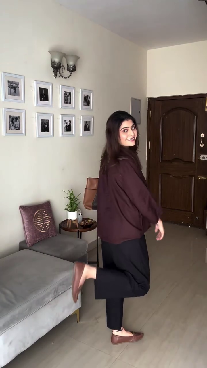 Chocolate Brown Shirt & Trouser Set