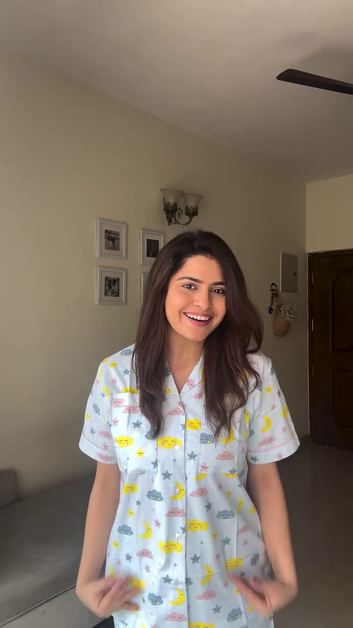 Printed Nightwear Lounge Shirt