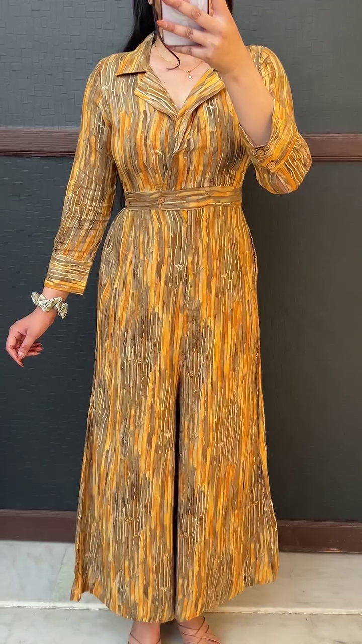 Black Floral Wrap Dress