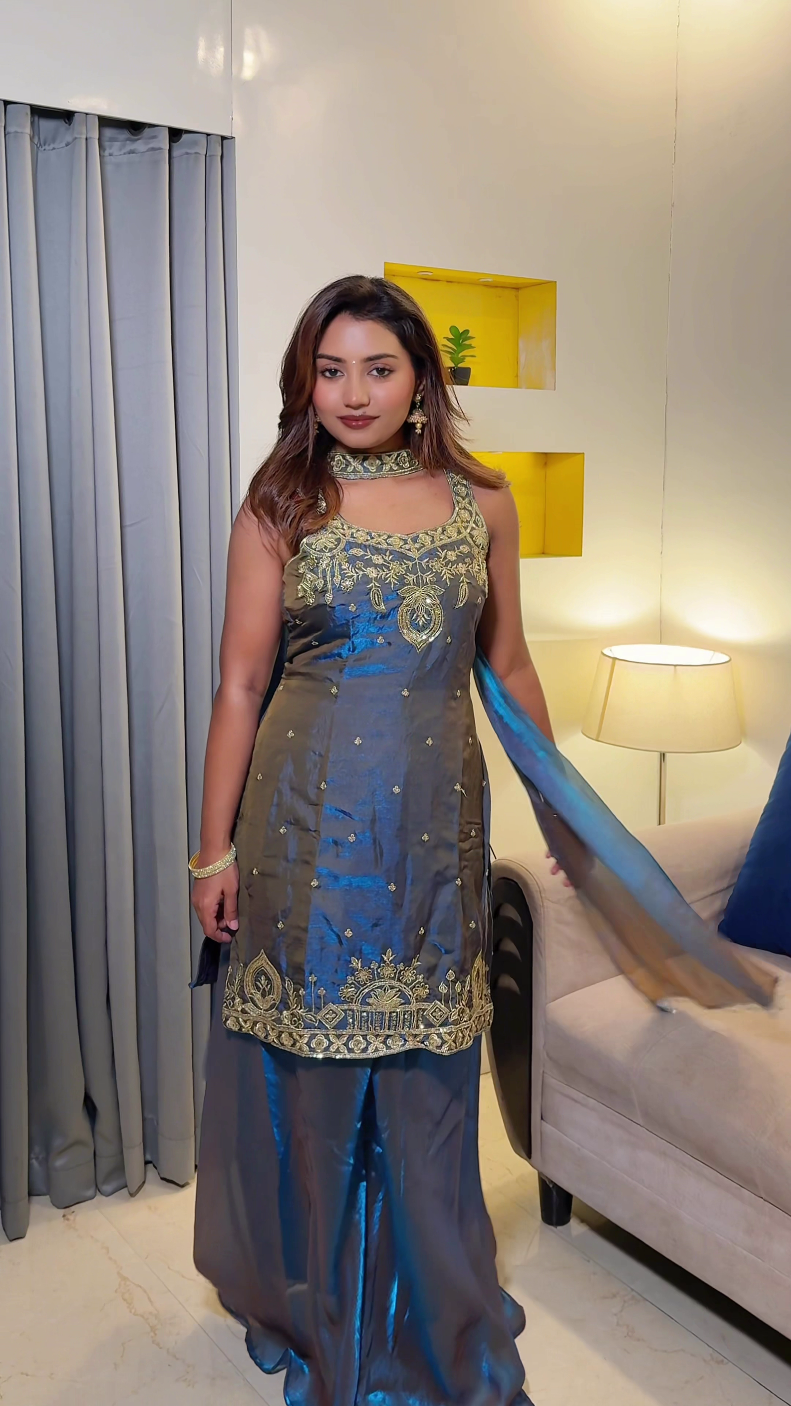 Festive Grace In Purple