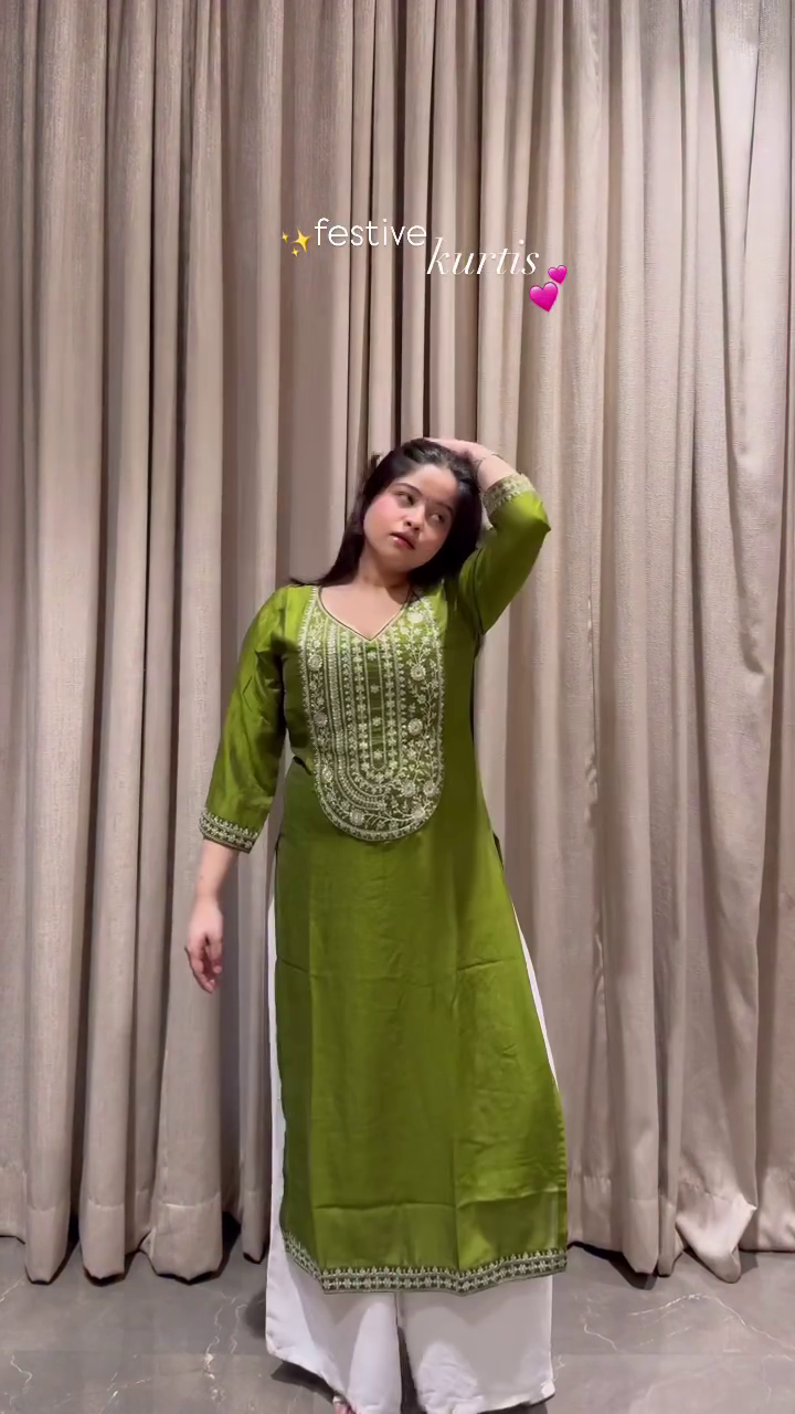 Festive Purple Kurti