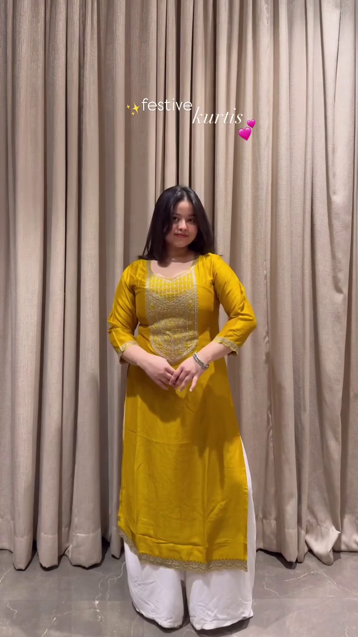 Festive Purple Kurti