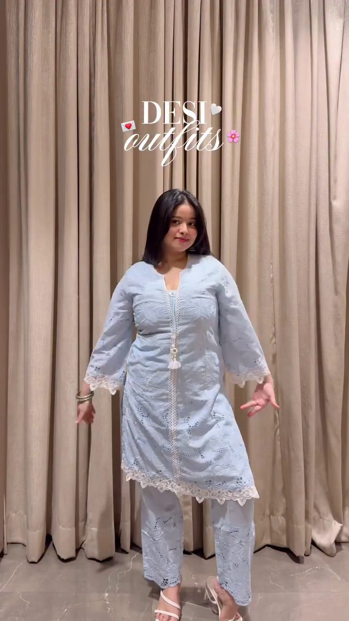 Soft Floral Desi Set