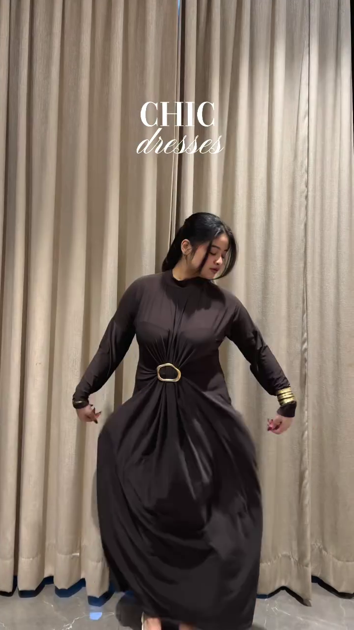 Off-Shoulder Black Dress