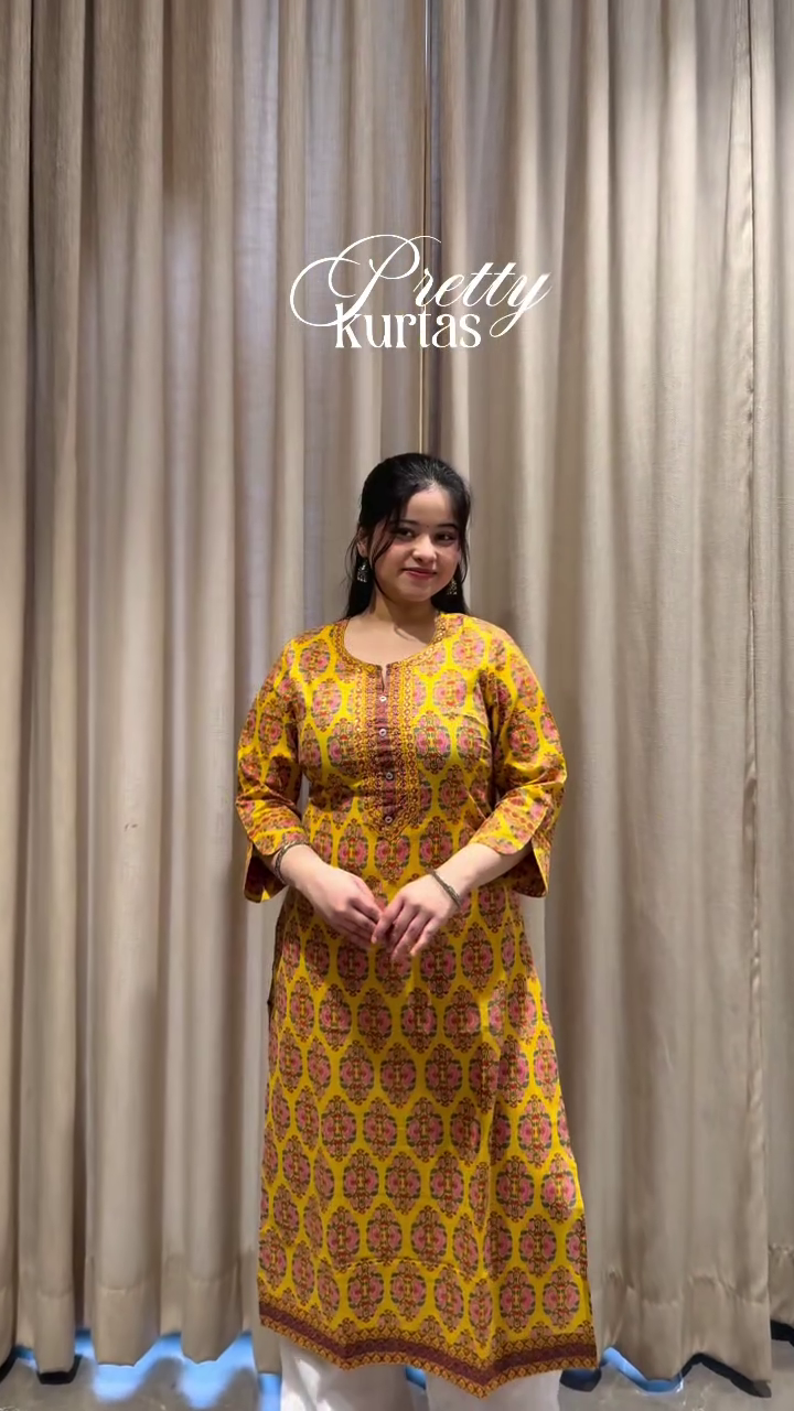 Black Straight Kurta