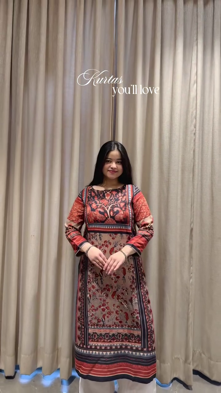 Floral Kurta, Everyday Grace