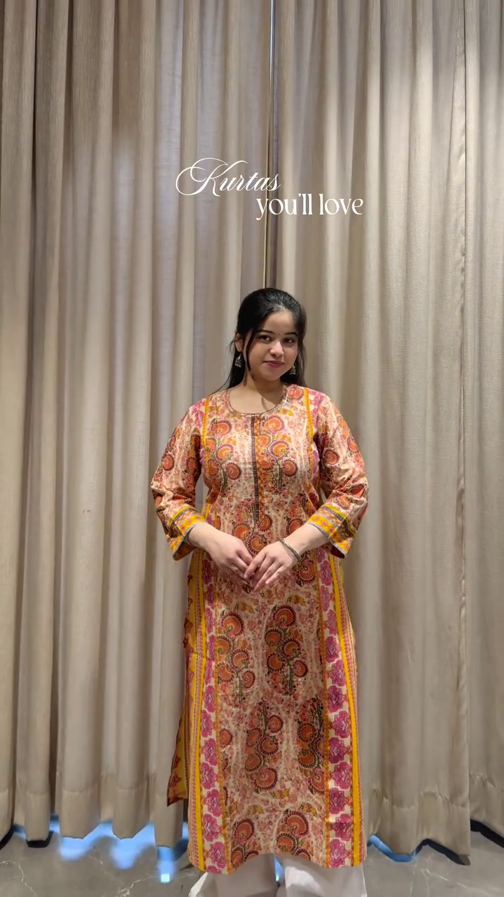 Floral Kurta, Everyday Grace