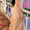 Champagne Gold Designer Saree