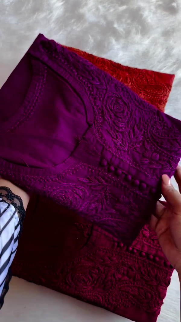 Premium Cotton Chikankari Kurta – A Perfect Blend of Tradition and Comfort