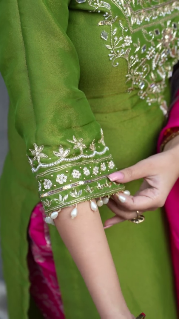 Women Printed Viscose Rayon Gown Kurta with Silk Dupatta – A Stylish Blend of Comfort and Elegance