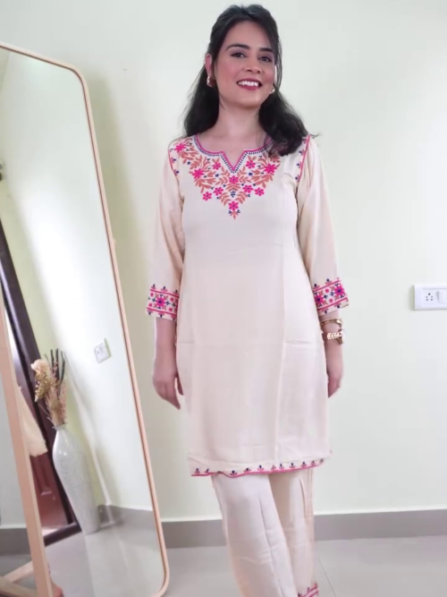 Floral Printed Kurta Set