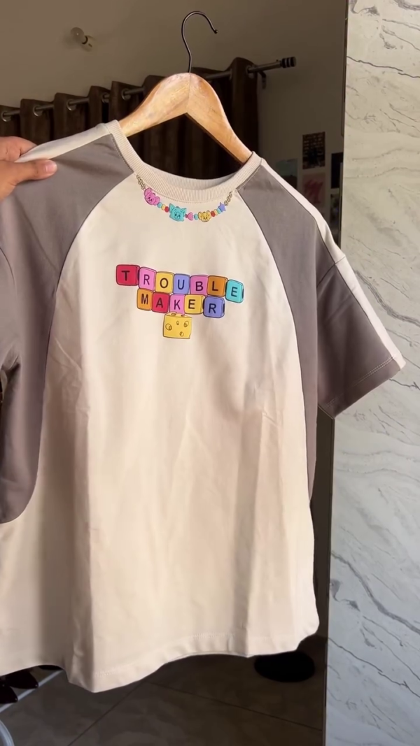 Grey Graphic Sports T-Shirt