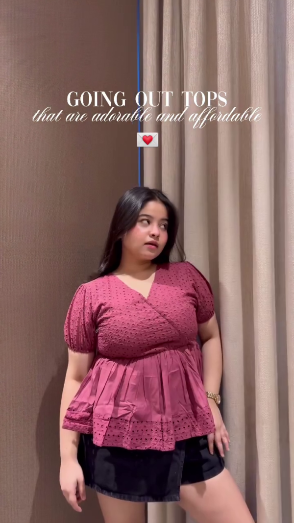 🌸 Floral Print Peplum Top for Women