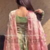Pastel Ethnic Suit with Dupatta