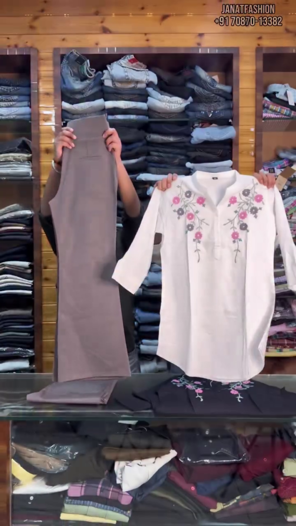 Formal Co-ord Set (Top & Trousers)