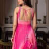 Pink Multi-Shade Anarkali Suit Set