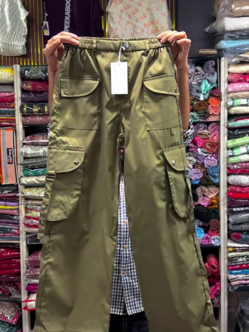 Olive Green Cargo Pants