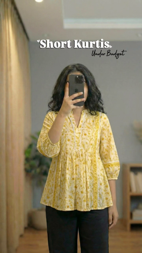 Printed Short Kurti