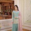 Light Green Palazzo Suit with Dupatta