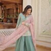 Light Green Palazzo Suit with Dupatta