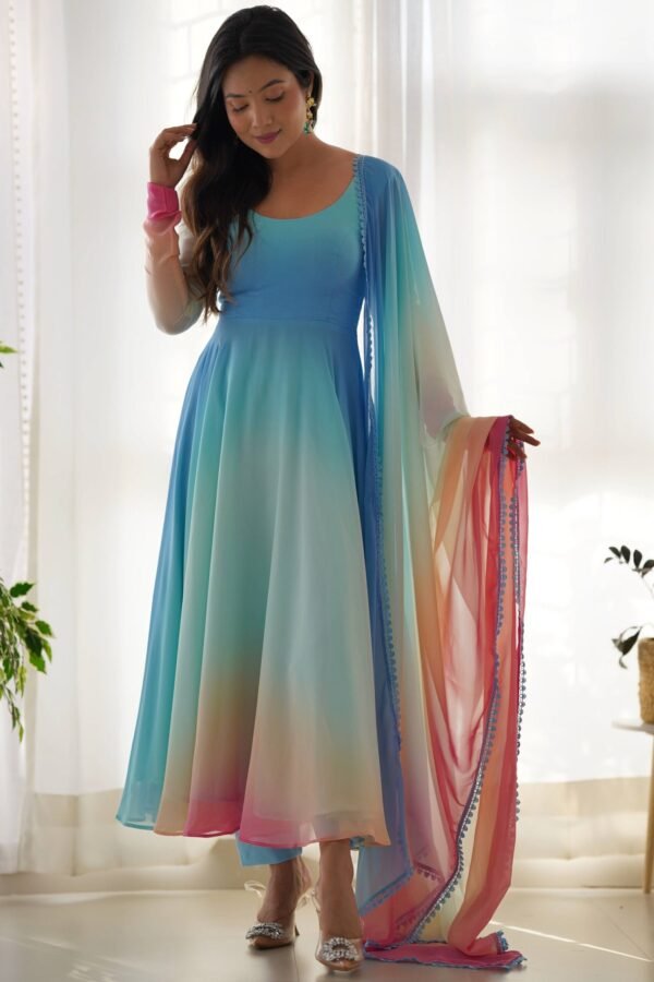 Experience the Magic of Alia Bhatt's Style with our Ready-to-Wear Anarkali